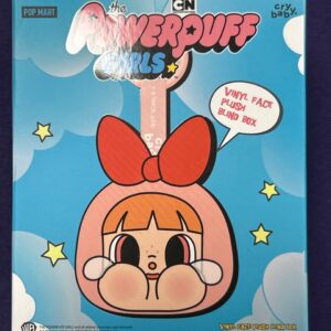 Crybaby X Powerpuff Girls Vinyl Face Plush Keychain -Bunny Blossom